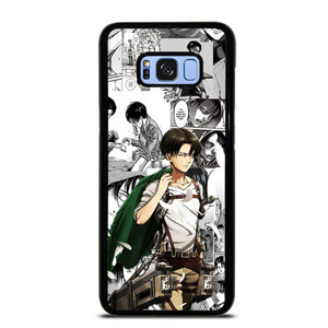 LEVI ACKERMAN CARTOON MANGA ATTACK ON TITAN Samsung Galaxy S8 Plus Case
