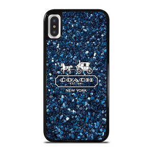 COACH NEW YORK BLUE STONE iPhone X / XS Case COACH NEW YORK BLUE STONE iPhone X / XS Case
