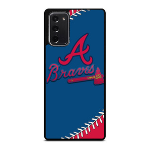 ATLANTA BRAVES ICON BALL BASEBALL Samsung Galaxy Note 20 Case
