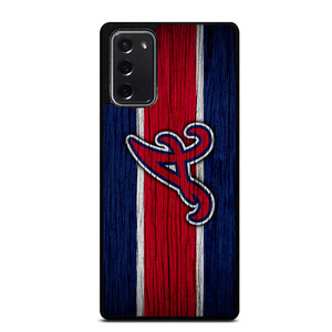 ATLANTA BRAVES MLB LOGO STRIPS Samsung Galaxy Note 20 Case