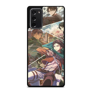 ATTACK ON TITAN LEVI ACKERMAN ANIME Samsung Galaxy Note 20 Case
