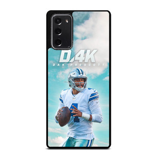 DAK PRESCOTT DALLAS COWBOYS FOOTBALL RISING Samsung Galaxy Note 20 Case