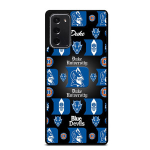 DUKE BLUE DEVILS LOGO BASKETBALL COLLAGE Samsung Galaxy Note 20 Case