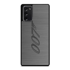 JAMES BOND 007 NUMBER Samsung Galaxy Note 20 Case