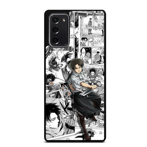 LEVI ACKERMAN ATTACK ON TITAN MANGA CARTOON Samsung Galaxy Note 20 Case