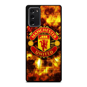 MANCHESTER UNITED FOOTBALL CLUB ON FIRE Samsung Galaxy Note 20 Case