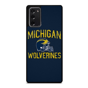 MICHIGAN WOLVERINES FOOTBALL HELMET Samsung Galaxy Note 20 Case