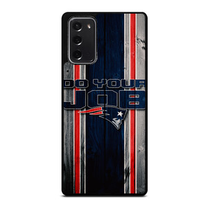 NEW ENGLAND PATRIOTS LOGO DO YOUR JOB Samsung Galaxy Note 20 Case