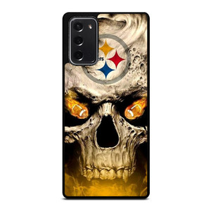 PITTSBURGH STEELERS FOOTBALL SKULL Samsung Galaxy Note 20 Case