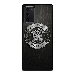 SMITH AND WESSON MILITARY POLICE METAL LOGO Samsung Galaxy Note 20 Case