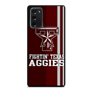 TEXAS A&M FIGHTIN' AGGIES Samsung Galaxy Note 20 Case TEXAS A&M FIGHTIN' AGGIES Samsung Galaxy Note 20 Case