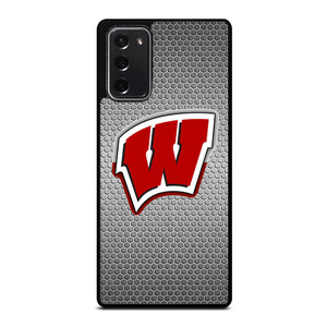 WISCONSIN BADGER EMBLEM Samsung Galaxy Note 20 Case WISCONSIN BADGER EMBLEM Samsung Galaxy Note 20 Case