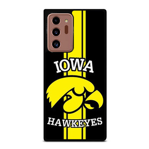 IOWA HAWKEYES STRIPS LOGO FOOTBALL TEAM Samsung Galaxy Note 20 Ultra Case