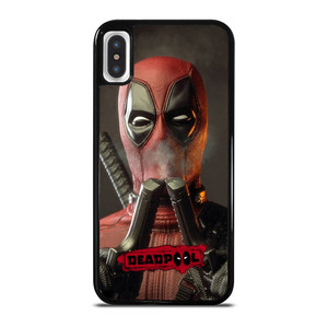 DEADPOLL POTRAIT DOUUBLE PISTOLS iPhone X / XS Case DEADPOLL POTRAIT DOUUBLE PISTOLS iPhone X / XS Case