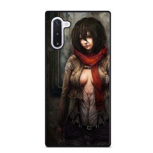 ATTACK ON TITAN MIKASA ACKERMAN DARK Samsung Galaxy Note 10 Case