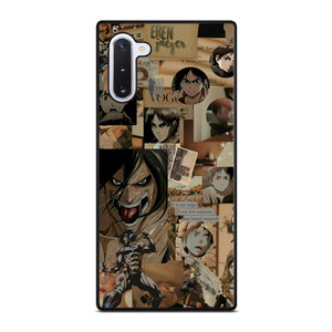 ATTACK ON TITAN WAR ANIME MANGA Samsung Galaxy Note 10 Case