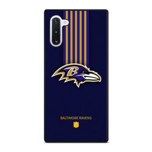 BALTIMORE RAVENS STRIP Samsung Galaxy Note 10 Case