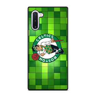 BOSTON CELTICS BASKETBALL SQUARE LOGO Samsung Galaxy Note 10 Case