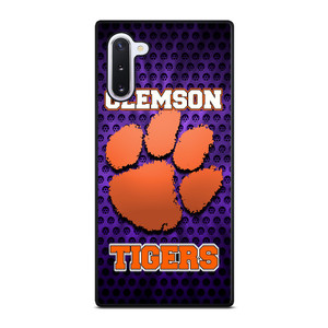 CLEAMSON TIGERS FOOTBALL LOGO PURPLE Samsung Galaxy Note 10 Case CLEAMSON TIGERS FOOTBALL LOGO PURPLE Samsung Galaxy Note 10 Case