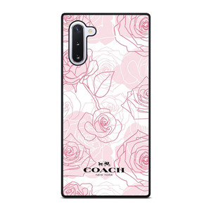 COACH NEW YORK PINK ROSES Samsung Galaxy Note 10 Case