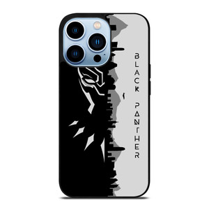 BLACK PANTHER BLACK WHITE FAN ART iPhone 13 Pro Max Case BLACK PANTHER BLACK WHITE FAN ART iPhone 13 Pro Max Case