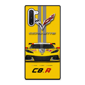 CORVETTE C8 R YELLOW Samsung Galaxy Note 10 Case