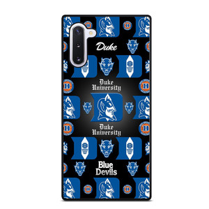 DUKE BLUE DEVILS LOGO BASKETBALL COLLAGE Samsung Galaxy Note 10 Case