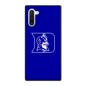 DUKE BLUE DEVILS LOGO UNIVERSITY BASKETBALL 4 Samsung Galaxy Note 10 Case