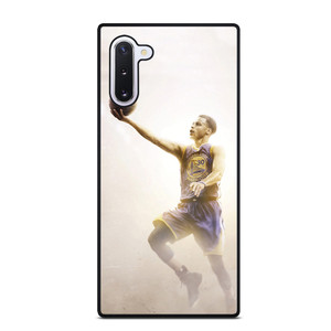 GOLDEN STATE WARRIORS STEPHEN CURRY LAY UP Samsung Galaxy Note 10 Case
