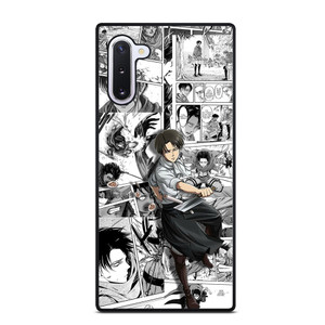 LEVI ACKERMAN ATTACK ON TITAN MANGA CARTOON Samsung Galaxy Note 10 Case
