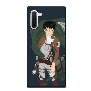 LEVI ACKERMAN ATTTACK ON TITAN ANIME ACT Samsung Galaxy Note 10 Case