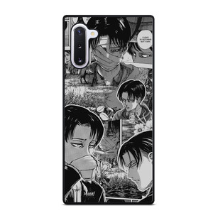 LEVI ACKERMAN ATTTACK ON TITAN MANGA Samsung Galaxy Note 10 Case