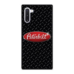 PETERBILT TRUCK PLATE BLACK Samsung Galaxy Note 10 Case