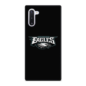 PHILADELPHIA EAGLES LOGO BLACK Samsung Galaxy Note 10 Case