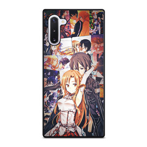 SWORD ART ONLINE KIRITO AND ASUNA LOVE Samsung Galaxy Note 10 Case