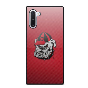 UNIVERSITY OF GEORGIA BULLDOGS UGA RED HAT Samsung Galaxy Note 10 Case UNIVERSITY OF GEORGIA BULLDOGS UGA RED HAT Samsung Galaxy Note 10 Case