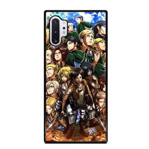 ATTACK ON TITAN ALL CHARACTERS Samsung Galaxy Note 10 Plus Case