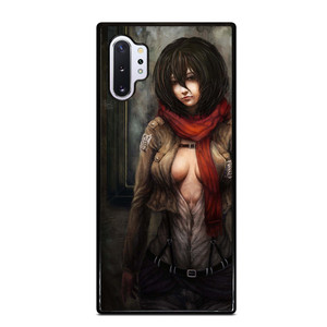 ATTACK ON TITAN MIKASA ACKERMAN DARK Samsung Galaxy Note 10 Plus Case
