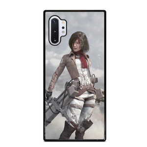 ATTACK ON TITAN MIKASA ACKERMAN SNOW Samsung Galaxy Note 10 Plus Case