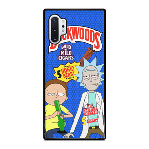 BACKWOODS RICK AND MORTY BLUE Samsung Galaxy Note 10 Plus Case
