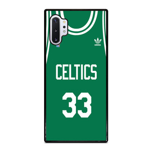 BOSTON CELTICS LARRY BIRD 33 JERSEY Samsung Galaxy Note 10 Plus Case