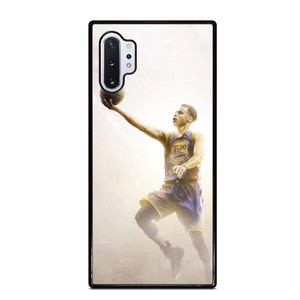 GOLDEN STATE WARRIORS STEPHEN CURRY LAY UP Samsung Galaxy Note 10 Plus Case