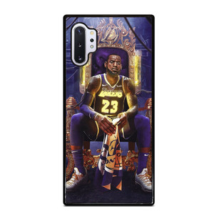 LEBRON JAMES LAKERS KING SITDOWN Samsung Galaxy Note 10 Plus Case