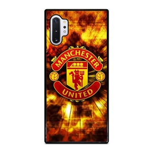 MANCHESTER UNITED FOOTBALL CLUB ON FIRE Samsung Galaxy Note 10 Plus Case