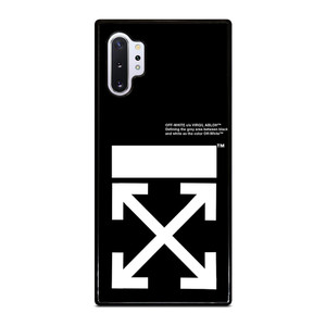 OFF WHITE BLACK WHITE Samsung Galaxy Note 10 Plus Case OFF WHITE BLACK WHITE Samsung Galaxy Note 10 Plus Case