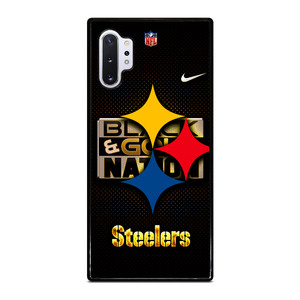 PITTSBURGH STEELERS BLACK AND GO NATION Samsung Galaxy Note 10 Plus Case