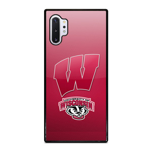 WISCONSIN BADGER LOGO UNIVERSITY FOOTBALL TEAM Samsung Galaxy Note 10 Plus Case