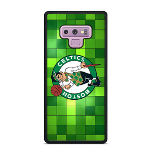 BOSTON CELTICS BASKETBALL SQUARE LOGO Samsung Galaxy Note 9 Case