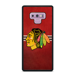 CHICAGO BLACK HAWKS RED LOGO Samsung Galaxy Note 9 Case