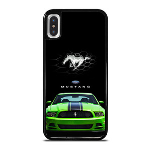 FORD MUSTANG CAR GREEN iPhone X / XS Case
